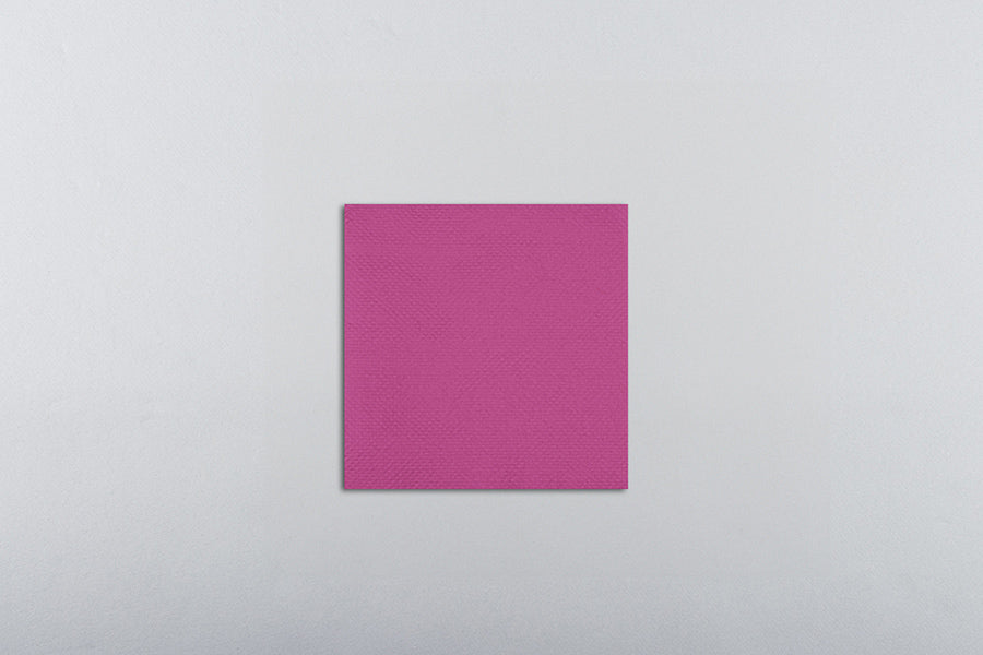Servilletas Punta Punta 20x20cm Fucsia, 100uds 30pq