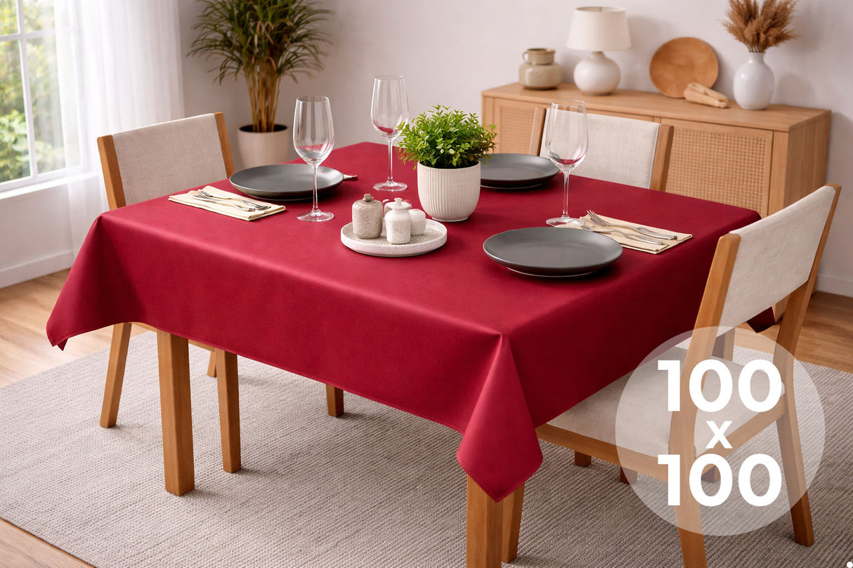 Smooth Extrafabric Tablecloth 100x100cm (Made to 96x96cm)