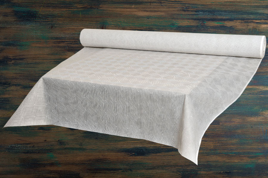 ; Rollo Mantel Novotex 1,20x50m Prec. 40cm Blanco Deco. Espiral