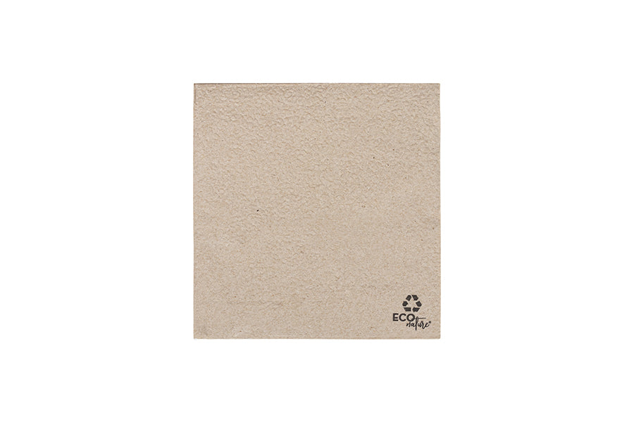 Servilletas 30x30cm 1 Capa Eco Nature, 100uds 48paq