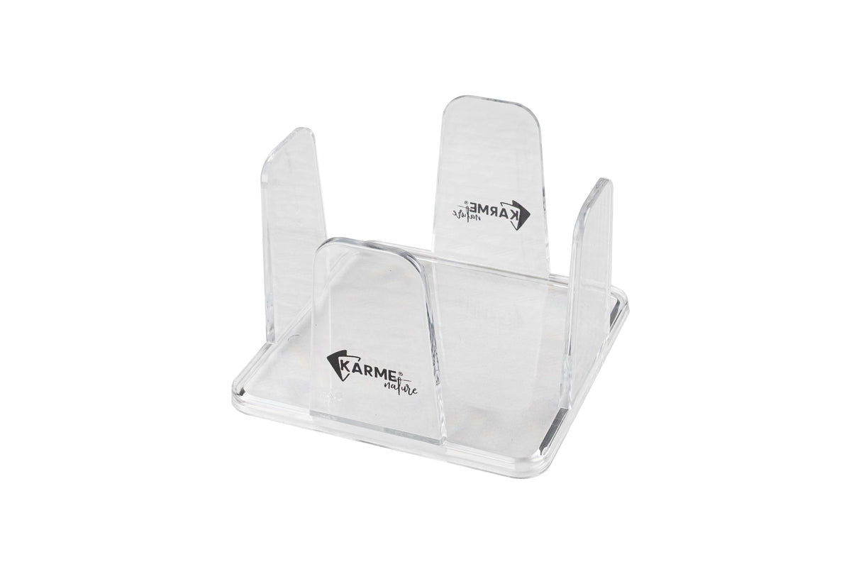 Servilletero 20x20 PS Transparente -KARME- 24uds