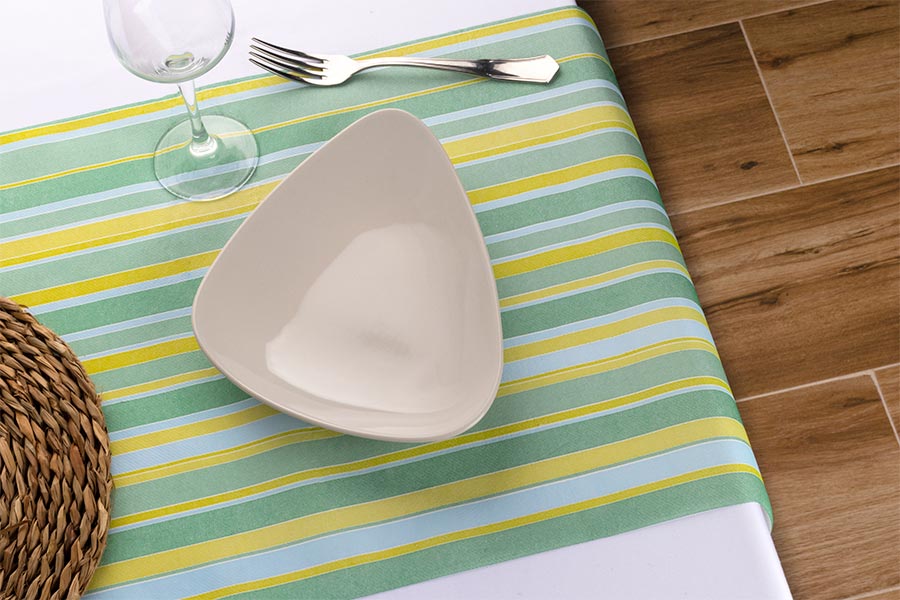 Rollo Mantel Air Soft 0,40x48m Prec. 30cm Deco. Linde Verde