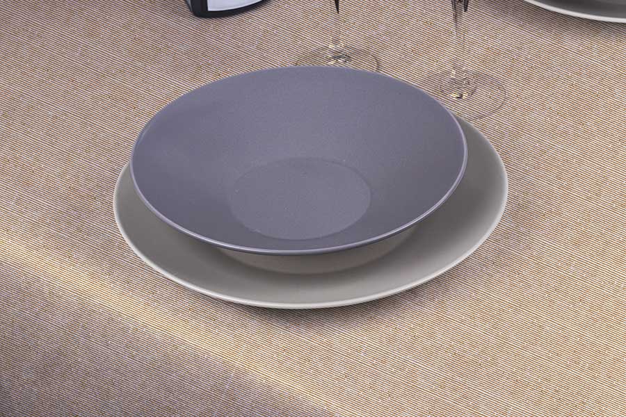 Bambulux Cut Tablecloth 100x100cm 1/8 Fold 100pcs Deco. Capri Peach