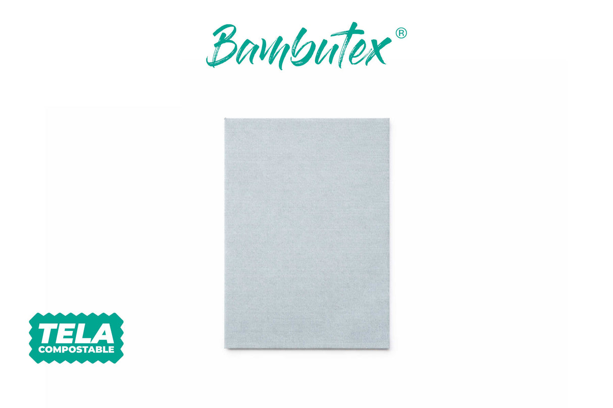 Servilleta Bambutex 30x40cm Pleg. 1/4 Deco. Capri Gris, 600uds