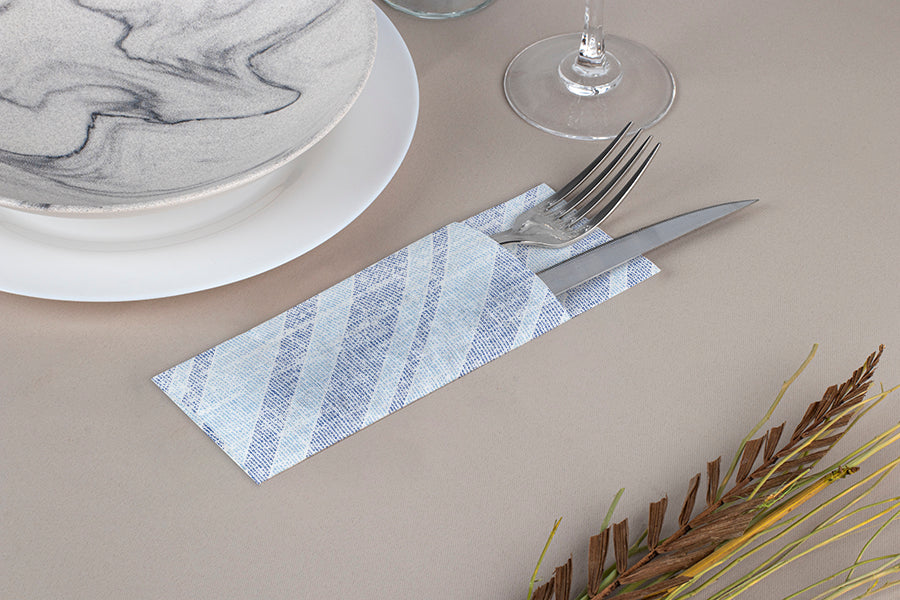 Mini Kanguro Hidrosoft 32x40 50gr. 600uds. Deco. Marea AZ/TU (Azul/Turquesa)