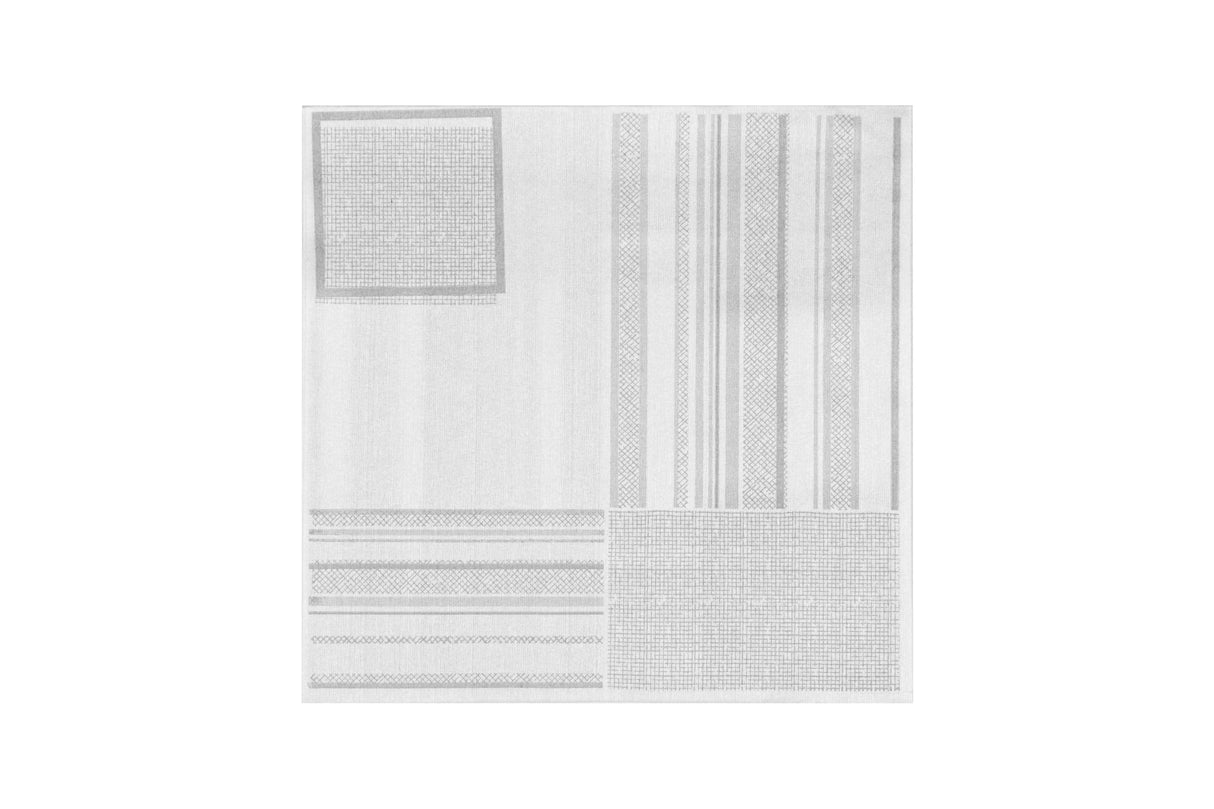 Servilleta Bambutex 40x40cm Deco. Campos Gris, 600uds