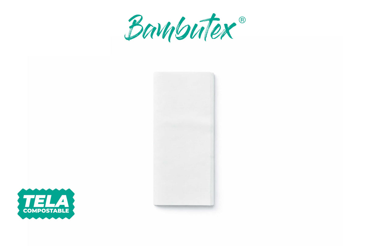 Servilleta Bambutex 40x40cm Pleg. 1/8, 400uds