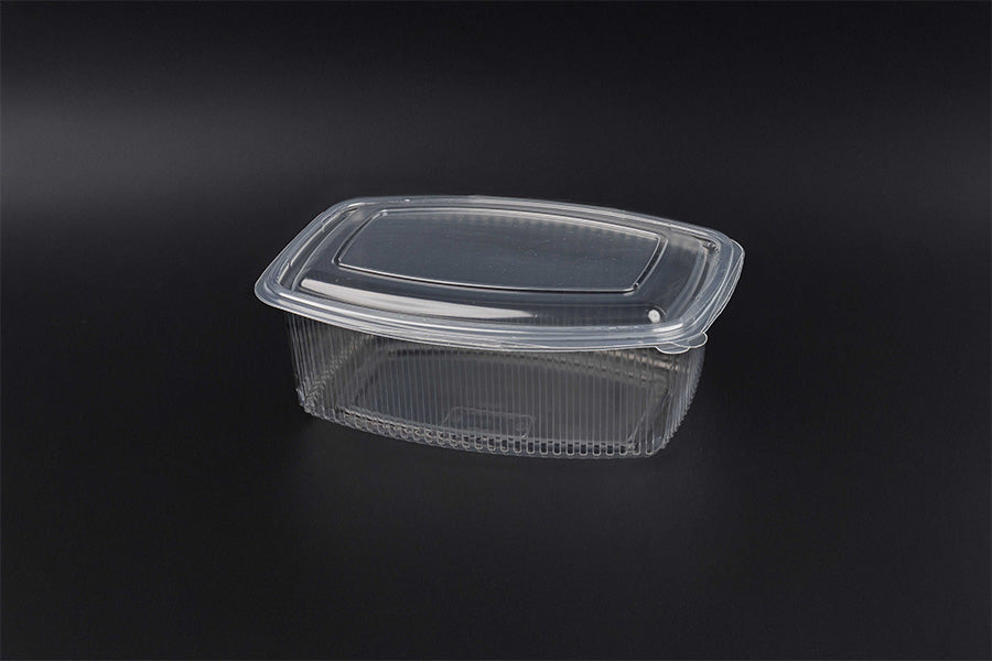 Envase Bisagra Oval -PP- 2.000cc. (8pq. x 25ud.)