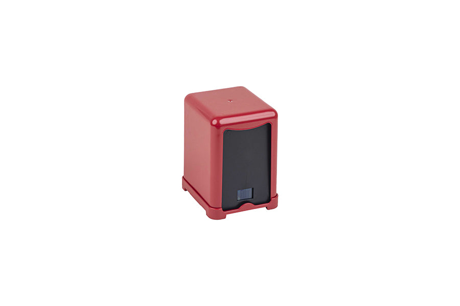 Servilletero 17x17cm Miniservis Rojo, 20uds
