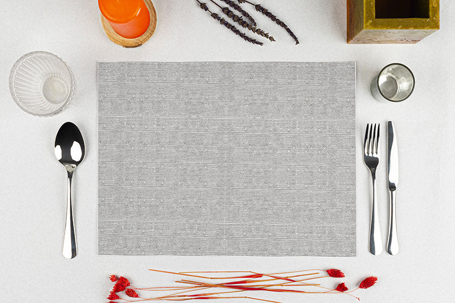 Bambulux Cut Tablecloth 30x40cm 250 units Deco. Gray Capri