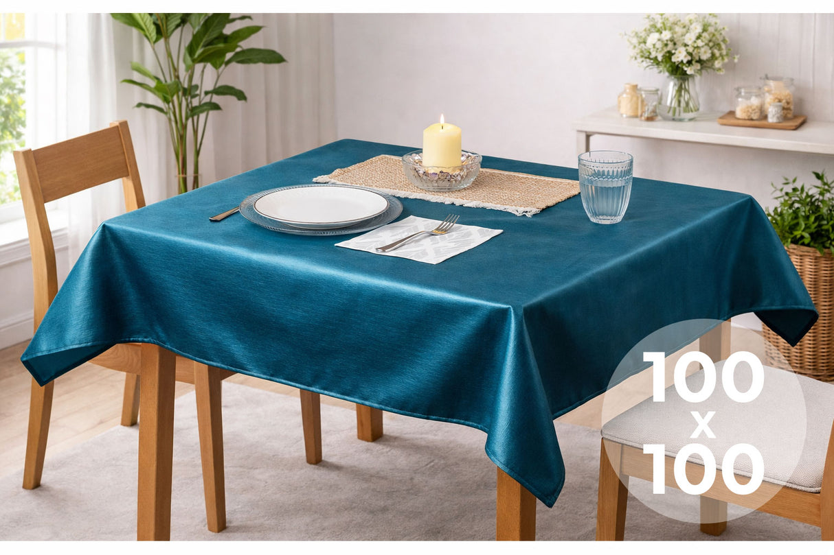 Mantel Extratela Alba Plus 100x100cm Azul (Confeccionado a 96x96cm)