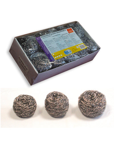 Estropajo Acero Inox. 40 gr.