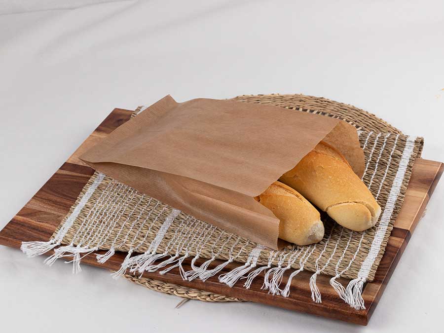 Bolsa Papel 14+7x27,5cm 35gr Kraft Verjurado, 1.000uds