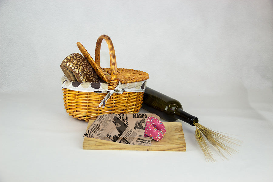 Bolsa Papel Antig Eco Nature Prensa 12+6x20cm 35gr 1.000 uds.