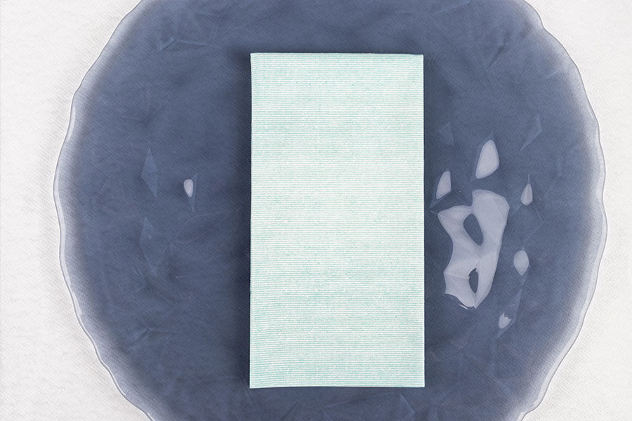 Serv. Bambulux 48x48 Pl. 1/8 300 units. White CP AM Deco. Capri Marine Water