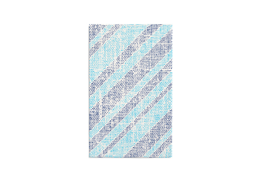 Servilleta Bambulux 30x48cm Pleg. 1/4 Deco. Marea Azul, 480uds