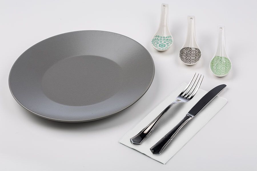 Servilleta Punta Punta 40x40cm Pleg. 1/8 Blanca, 30uds 40pq