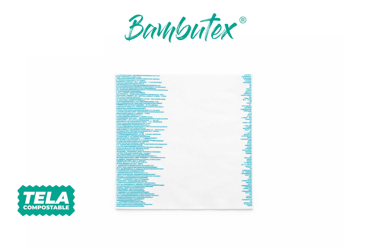 Servilleta Bambutex 48x48cm Deco. Sonora Agua Marina, 300uds