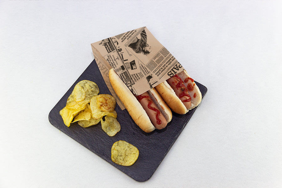 Bolsa Papel Antigrasa 15x15cm 2L 35gr Eco Nature Deco. Prensa, 3.000uds