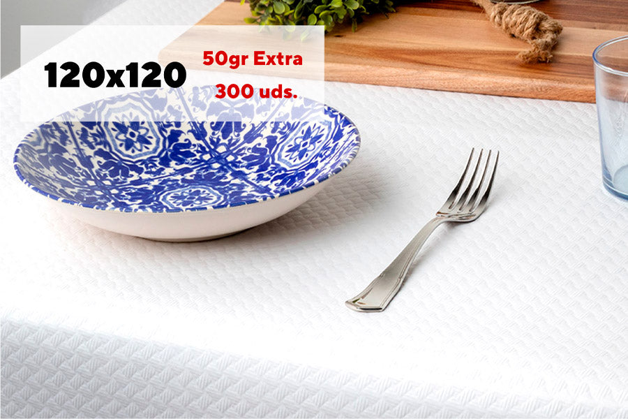 Papier pour manteau 50 gr. Extra 120x120 300 uds.