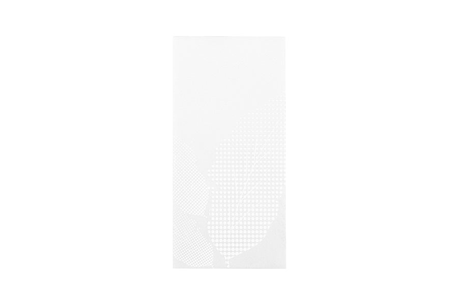 Servilleta Air Soft 40x40cm Pleg. 1/8 Deco. Otoño Blanco, 480uds