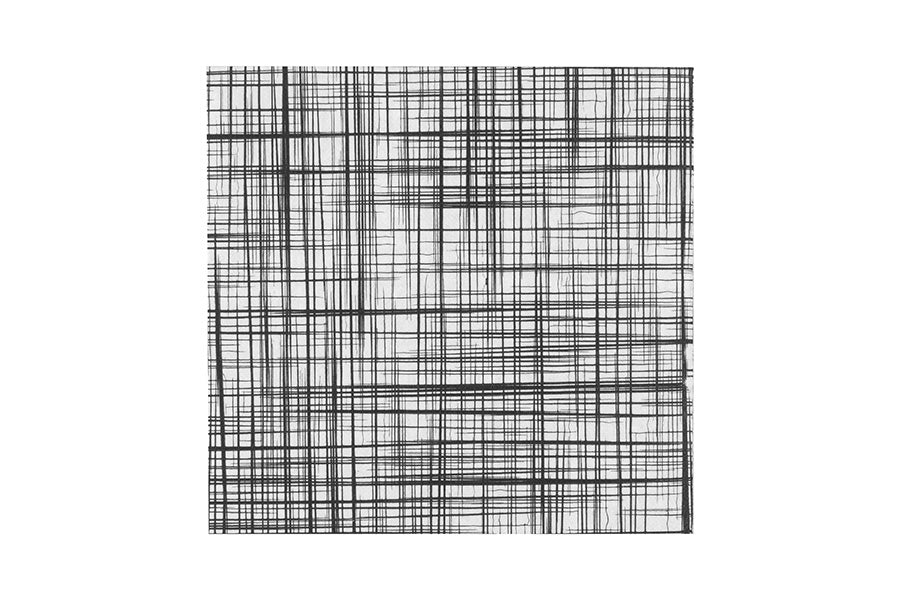 Servilleta Punta Punta 40x40cm Deco. Urban Negro, 600uds