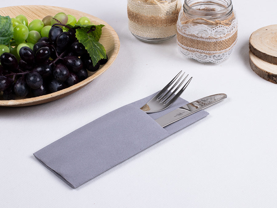 Mini Kangucel Punta Punta 24x40cm Pleg. 1/6 Gris, 1.200uds