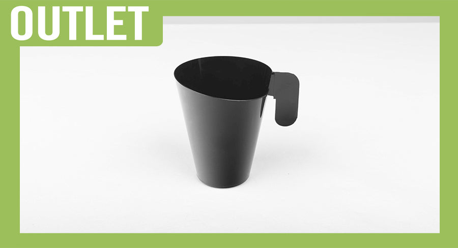 Taza Cappuccino PS Negro 12uds