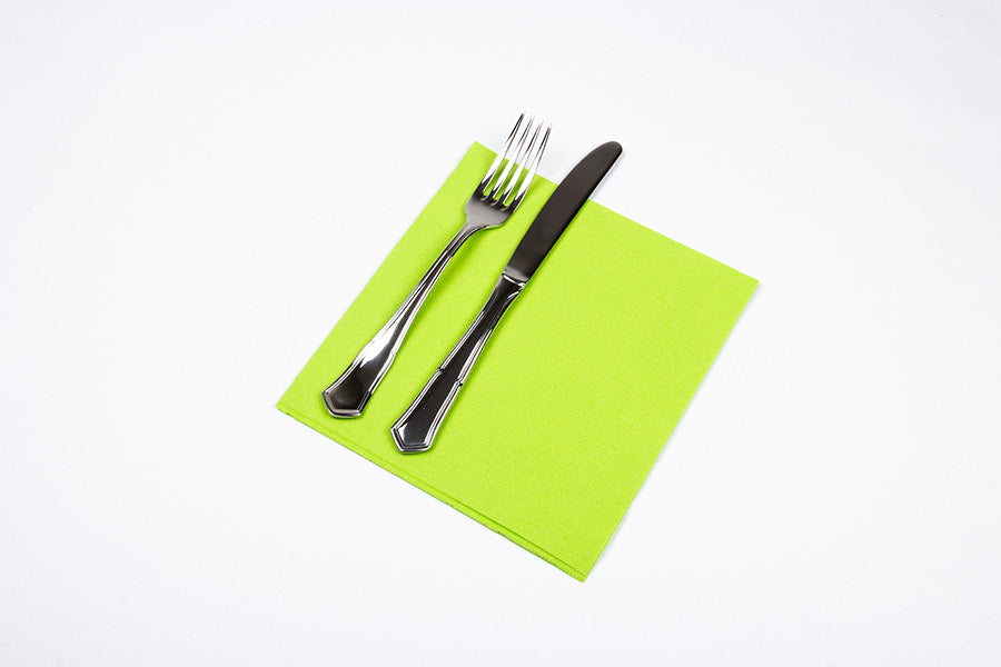 Servilleta Punta Punta 40x40cm Pistacho, 50uds 24paq