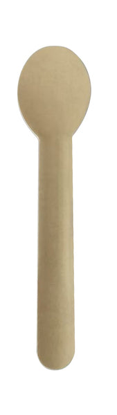 Cuchara rígida papel kraft 157mm, 9 capas