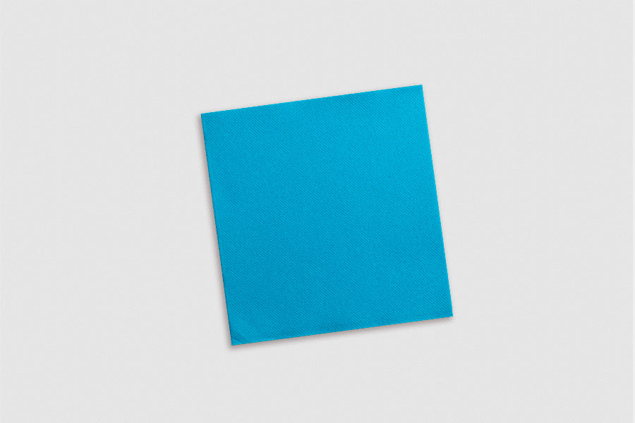 Serv. Air Soft 40x40 600 units. Turquoise