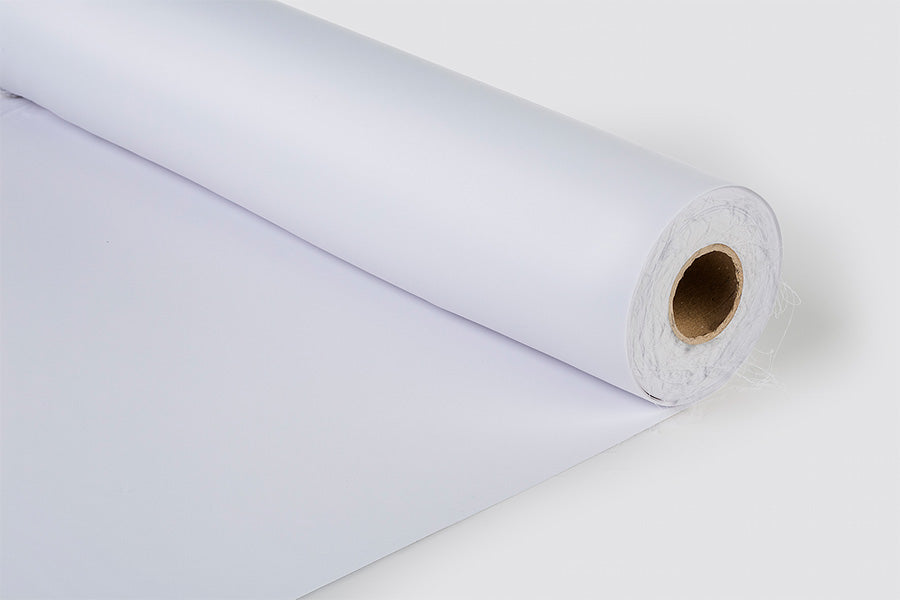 Rollo Tela Raso Satén 1.2x25m Blanco (100% Poliéster)