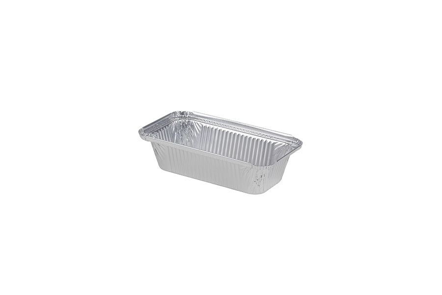 Envase Aluminio Rectangular 650ml, 1000uds
