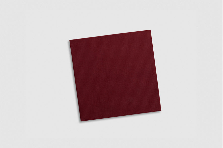 Servilleta Air Soft 40x40cm Burdeos, 600uds