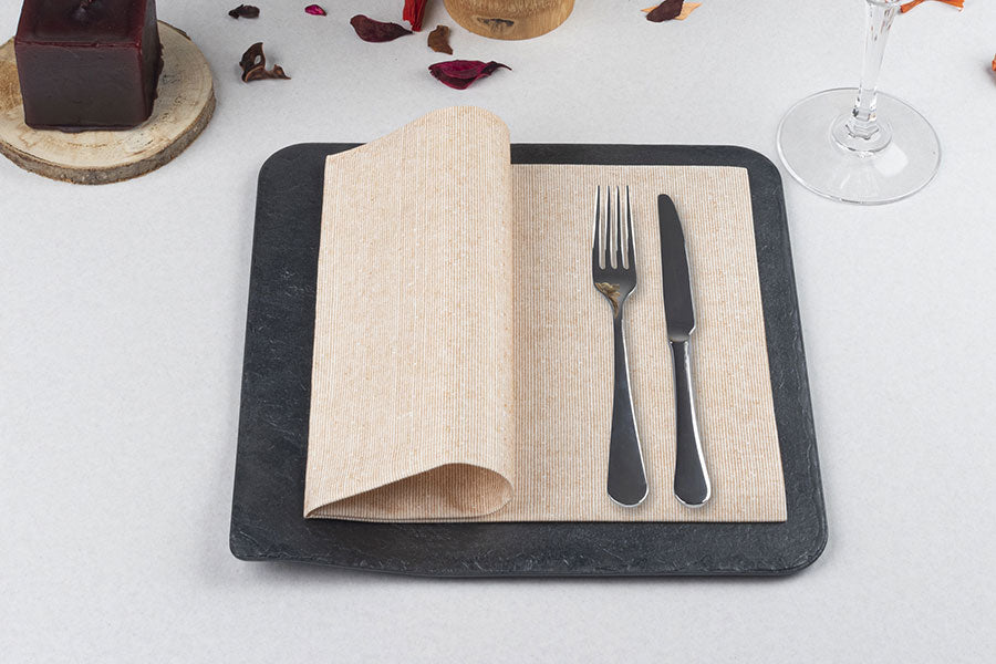 Serv. Bambulux 48x48 240 units Deco Capri Peach