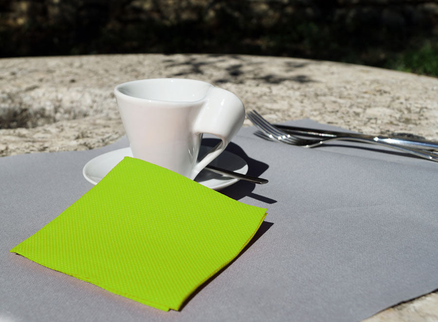 Servilletas Micropunto 20x20cm Pistacho, 100uds 24pq