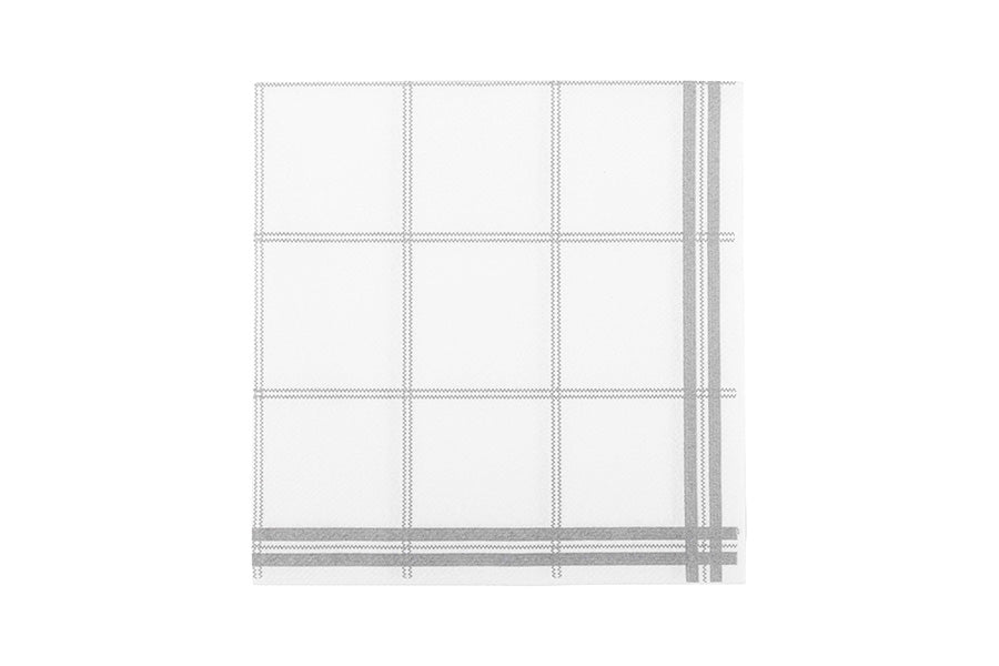 Servilleta Air Soft 40x40cm Deco. Lyon Gris, 600uds