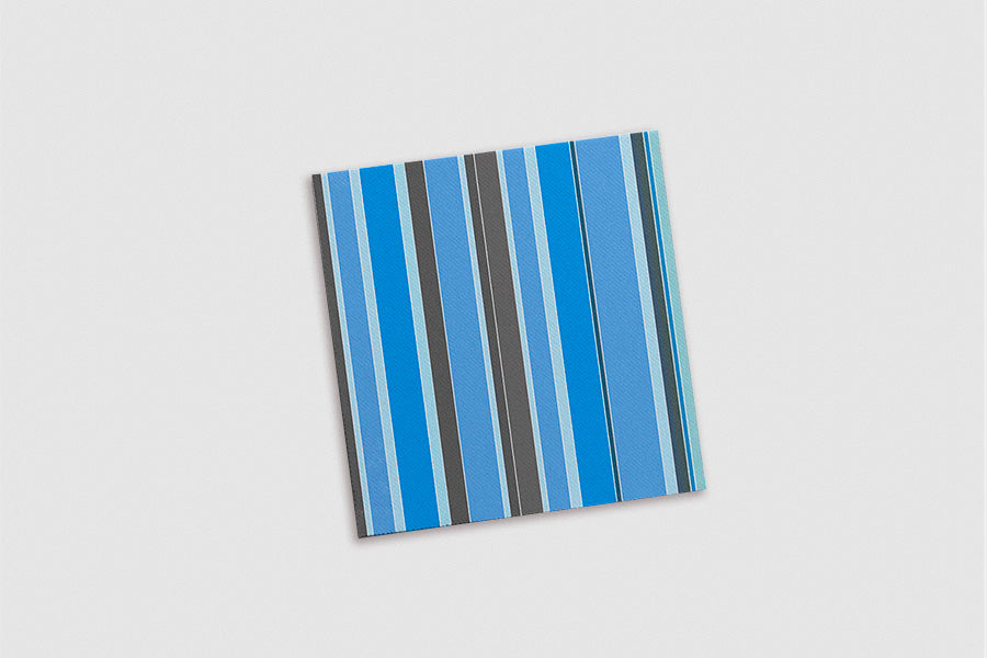 Servilleta Air Soft 40x40cm Deco. Linde Azul/Negro, 600uds