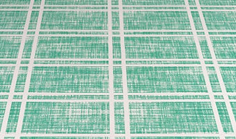 Bambulux Cut Tablecloth 100x100cm 1/8 Fold 100 Units Deco. Menorca Aquamarine