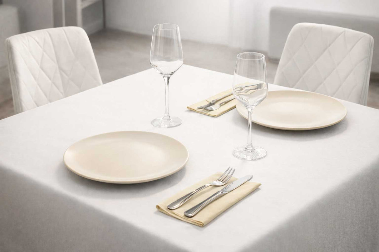 Mantel Air Soft 100x100cm Blanco, 100uds