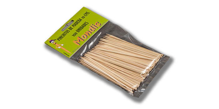 Palillos pincho 10cm (20pq x 100uds)