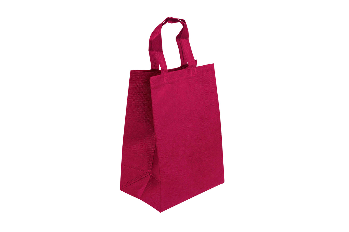 ; Novotex Box Bag 29+10x27cm 80gr. Bordeaux 160 pcs.