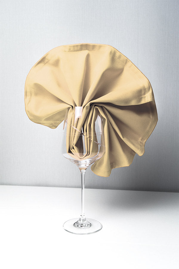 Satin Napkin 54x54cm Color (50% Polyester / 50% Cotton)