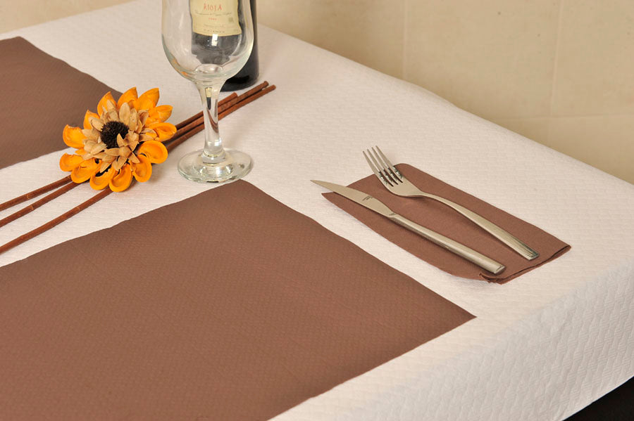 Mantel papel 30x40cm 40gr E Fondo, 1000uds