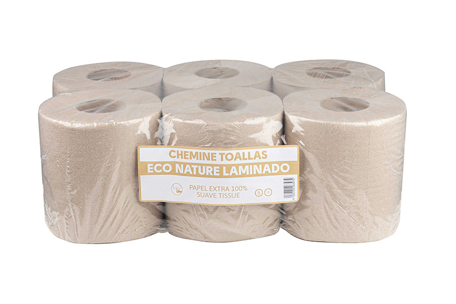 Chemine Eco Nature Laminado 0,8 Kg 6 uds