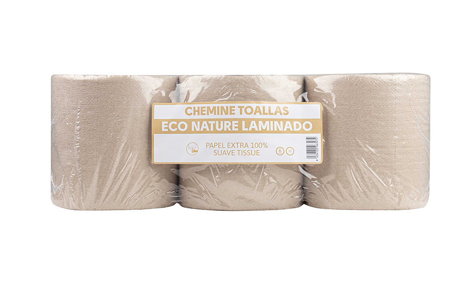 Chemine Eco Nature Laminado 0,8 Kg 6 uds