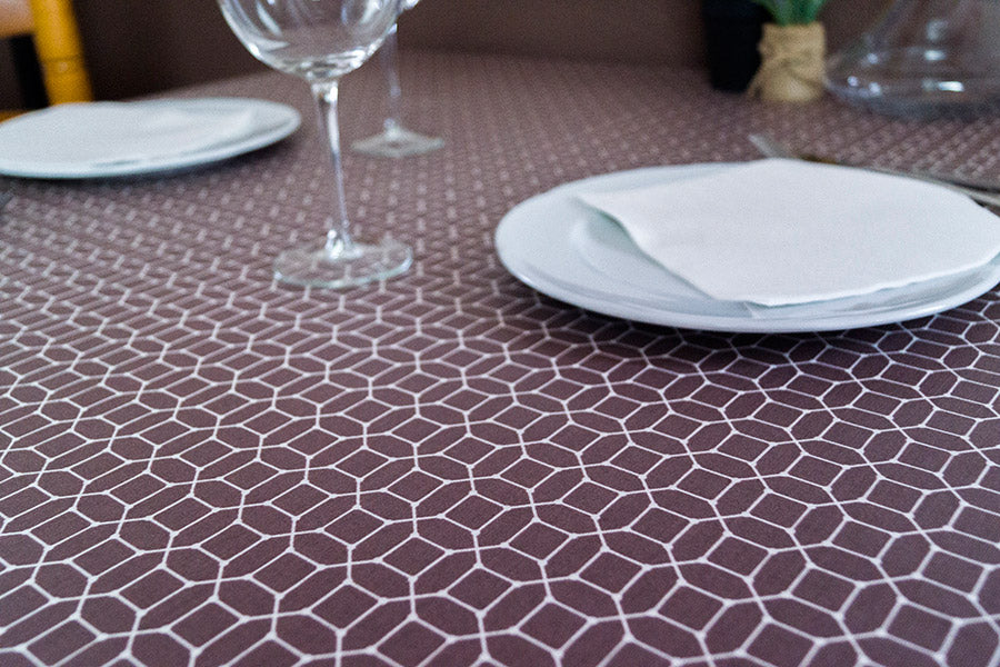 Mantel Extratela Alba Plus 100x100cm Hexagonal (Confeccionado a 96x96cm)