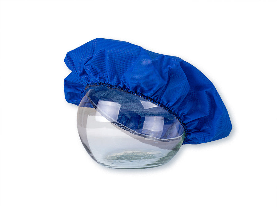 Gorro Higiénico Novotex 55gr Azul Royal, 15uds (Reutilizable y lavable)