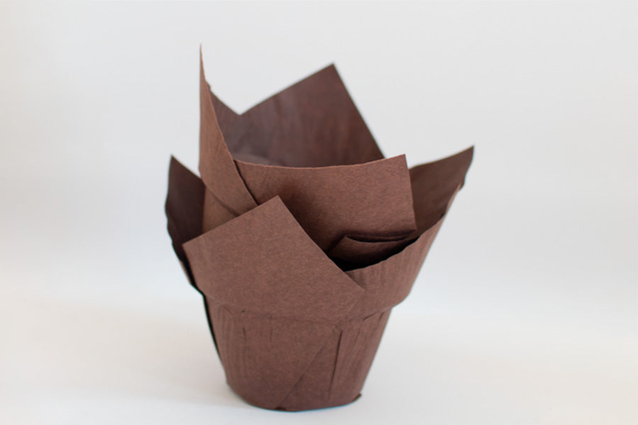 ; Brown Paper Tulip Capsule 15x15 150 units