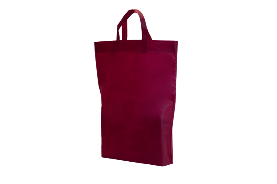 Novotex Ribbon Handle Bags 40x50+10cm 60gr. Bordeaux 250 pcs.